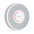 X-Sense Smarter Rauchmelder WLAN mit Sprachausgabe und 17 Standorten, Feuermelder, Rauchmelder vernetzt, 33 mm, SBS50 Basisstation erforderlich, XS0B-MR, 1 Stück