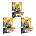 3x Philips R2 Visio 45/40W 12V Autolampen Glühlampen Glühbirnen