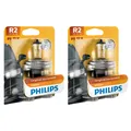 2x Philips R2 Visio 45/40W 12V Autolampen Glühlampen Glühbirnen
