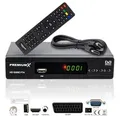 PremiumX HD 520SE FTA Digital SAT Receiver DVB-S2 HDMI SCART USB FullHD