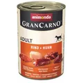Animonda Gran Carno Hundefutter Senior mit Rind + Huhn, 6er Pack (6 x 400 g)