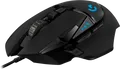LOGITECH G502H - Gaming-Maus (Mouse), Kabel, USB, G502