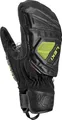 LEKI WCR C-tech 3D Mitten Black-Ice Lemon 8.5