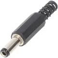 Goobay Dc-stecker Mit Knickschutz - Bohrung 2,5 Mm X 5,5 Mm