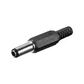 Wentronic Goobay DC Plug DC M schwarz Kabel-Adapter – Adapter für DC Kabel (M, schwarz)