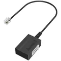 Hama Telefon (analog) Anschlusskabel [1x RJ11-Stecker 6p4c - 1x TAE-F-Buchse] 0.2 m Schwarz