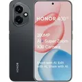 HONOR 400 Smartphone, 5G, 200 MP AI-Superzoom-Kamera, 6,55 Zoll, 8 GB RAM + 256 GB Speicher, 5.000 Nits Ultra-Helligkeits-Display, 5-Sterne-Absturzschutz, Dual-SIM, Android 15, Midnight Black