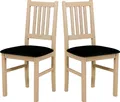 Esszimmerstuhl, Holz Eiche Massiv Stuhl Stühle Küchenstuhl - Set 2x Bos 1 Sonoma