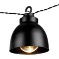 BUTLERS Lichterkettte WAREHOUSE - Schwarz