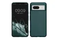 kwmobile Handyhülle Case für Google Pixel 8, Hülle Silikon metallisch schimmernd - Handyhülle Cover