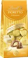 Lindt Schokolade - FIORETTO Minis Zabaione | 115 g | Ca. 10 Vollmilch Pralinen mit Zabione-Trüffel-Füllung umhüllt von knusprigem Crisp, alkoholhaltig | Pralinengeschenk | Schokoladengeschenk