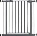 Hauck Baby Kinder Türschutzgitter OPEN N STOP 2 Kunststoff Stahl Grau 75-80cm