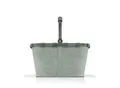 Reisenthel Einkaufskorb Carrybag frame twist sage, Jadegrün, Textil, 22 L, quadratisch, 49x29x28 cm, Freizeit, Koffer & Taschen, Einkaufskörbe