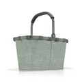 reisenthel carrybag frame twist sage – Stabiler Einkaufskorb mit viel Stauraum und praktischer Innentasche – Elegantes und wasserabweisendes Design