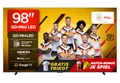 TCL 98 Zoll 98Q6C QLED Mini LED Fernseher, 4K HDR Premium, Dolby Vision IQ & Atmos, Onkyo 2.1, Smart Google TV, 144Hz Motion Clarity Pro, AMD FreeSync Premium Pro, HDMI 2.1, AirPlay 2