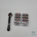 Gillette Fusion5 Proglide 1 Rasierer 8 Ersatzklingen mit neuem... 8700216730587