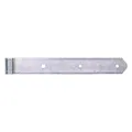 GAH Ladenband Länge 300 x 13 x 40 mm Stärke 5 mm Stahl galvanisch gelb verzinkt Ø 13 mm abgerundet (313807)