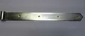 Ladenband 300 x 40 x 5,0 mm Dorn 13 mm weiss verz.Gehänge Türband Türbeschlag