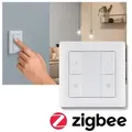 Paulmann 50134 Wandschalter Smart Home Zigbee On/Off/dimmbar Weiß