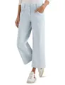 Cecil High Waist Wide Leg Hose im Loose Fit Diamond Blue 33