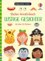 Minis  StickerKreativbuch Lustige Gesichter MiniStickerbuch mit über 120 Stic...