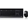 rapoo 8900P - 5G Wireless Desktop Tastatur und Laser Maus - Schwarz
