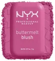 NYX Professional Makeup Buttermelt Blush, Rouge, Cremige Textur mit Shea Butter, Mandelbutter & Mangobutter, Einfach zu verblenden für einen frischen Look, Farbe: 07 Butta With Me