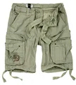 Surplus Raw Vintage Airborne Vintage Herren Cargo Shorts, Oliv Light, 6XL