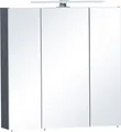 welltime Spiegelschrank Kent, Made in Germany Badmöbel. Breite 70 cm, LED-Beleuchtung und Schalter-/Steckdosenbox
