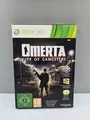 Omerta-City of Gangsters (Microsoft Xbox 360) Pappschuber NEU in Folie
