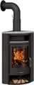 Oranier Kaminofen »Polar Eck« Stahl Schwarz, 6,5 kW, Zeitbrand, Eck-6,5 kW