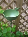 Vogeltränke auf Stab Futterstelle Gartenstab  Eisen grün 110 cm inkl.  Versandk.