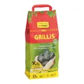 proFagus Grillis Premium Buchen Grill Holzkohlebriketts 2500g Beutel