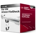 Für VW Arteon Fließheck 3H7 / 3H8 (G.D.W.) Anhängerkupplung vertikal abnehmbar