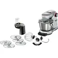 Bosch MUM9DX5S31 OptiMUM MUM9 platinum silver - Silber/Schwarz