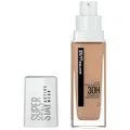 Maybelline New York Wasserfestes Make up, Foundation mit hoher Deckkraft, Langanhaltendes Gesichts-Make-up, Super Stay Active Wear, Farbe: Nr. 21 Nude Beige (Hell), 1 x 30 ml
