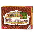 ROTH Gewürz-Adventskalender 2025-24 hochwertigen Kräutern und Rezeptbuch „Kulinarische Weltreise“, Weihnachtskalender mit Gewürzmischungen