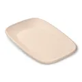 Nattou Wickelauflage 50x70 cm - Wickelauflage Abwaschbar und wasserdicht auf PU-Schaum - Leicht und weich Baby Wickelunterlage - Wickelmatte mit erhöhten Rändern - Beige