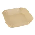 Papstar Backpapiere, eckig, hitzebeständig bis 220°C 89964 , 1 Packung = 100 Stück, Maße: 16 x 16 cm