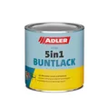 ADLER 5in1-Buntlack Matt RAL7016 Anthrazitgrau, wasserbasierter Lack für Holz, Metall und Kunststoff 375 ml