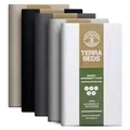 Terra Beds Premium Spannbettlaken - Bettlaken 180x200cm - 200x200cm 160g/m2-100% Hochwertiges Oeko-TEX Baumwoll Jersey Bettlaken – Erhältlich in 10 Farben