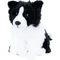 Border Collie schwarz weiß 31 cm Kuscheltier Uni-Toys - Schwarz