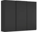 rauch Schwebetürenschrank Kleiderschrank Schrank Garderobe Schlafzimmerschrank SCALE-DUO edle zweigeteilte Türen und 3 Zierleisten MADE IN GERMANY
