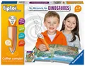 Ravensburger tiptoi® – Komplett-Set mit interaktivem Player + Buch Ich entdecke die Dinosaurier – elektronisches Lernspiel, ohne Bildschirm – ab 4 Jahren – französische Version – 00 143