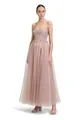 Vera Mont Damen Abendkleid mit Stickerei 40, Fawn