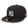 New Era New York Yankees MLB Black On Black 59Fifty Basecap - 7 1/8-57cm (M)