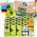 BI0 Hundekotbeutel mit Spender Kompostierbare Kotbeutel für Hunde mit