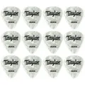 Taylor Celluloid 12er Pack Plektren Wht Pearl 0,46