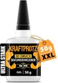 3D Druck Sekundenkleber Gel 50g – Extra Stark, Wasserfest & Hitzebest.