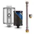 Alb Filter Active Trinkwasserfilter für den Untertisch inkl. 40cm Standard Anschluss-Set. Gegen Schadstoffe, Sediment und Chlor. Aus hochwertigem Edelstahl.